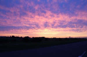 おまけ　6.9夕日